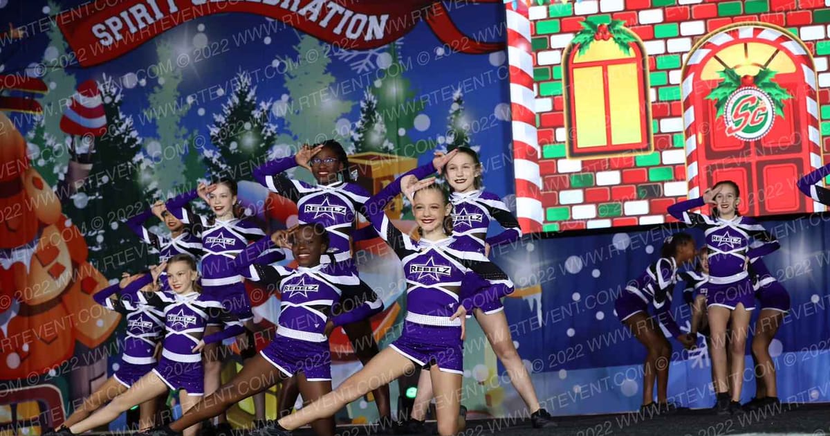 Rebelz Cheer Soldier Girlz · Spirit Celebration Christmas Grand Nationals DIDII Use This One