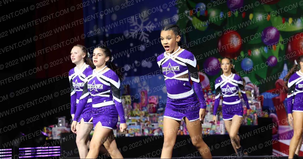 Rebelz Cheer Rebellion · Spirit Celebration Christmas Grand Nationals DIDII Use This One