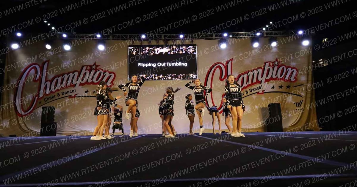 Flipping Out Tumbling J $quad · CCD Grand Nationals CHEER