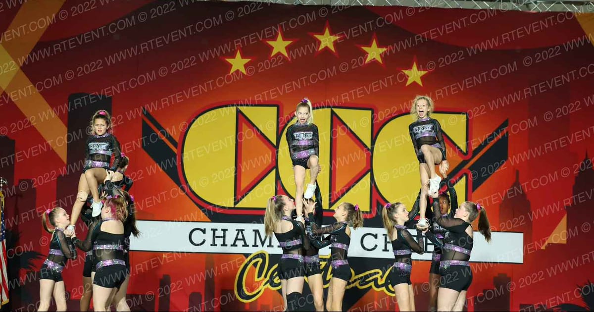Ntense Cheer Tidal Wave · Lights Camera Action Cheer and Dance Extravaganza