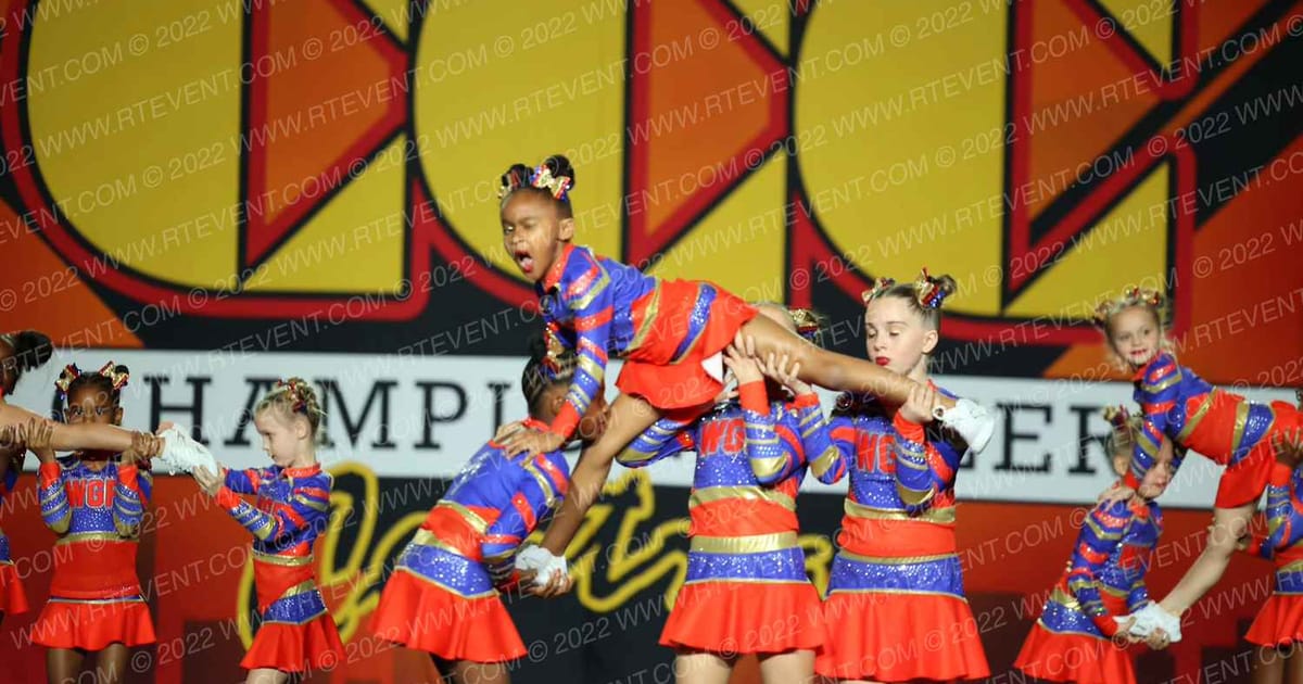 WGP ALL STARS LIGHTNING · Lights Camera Action Cheer and Dance Extravaganza