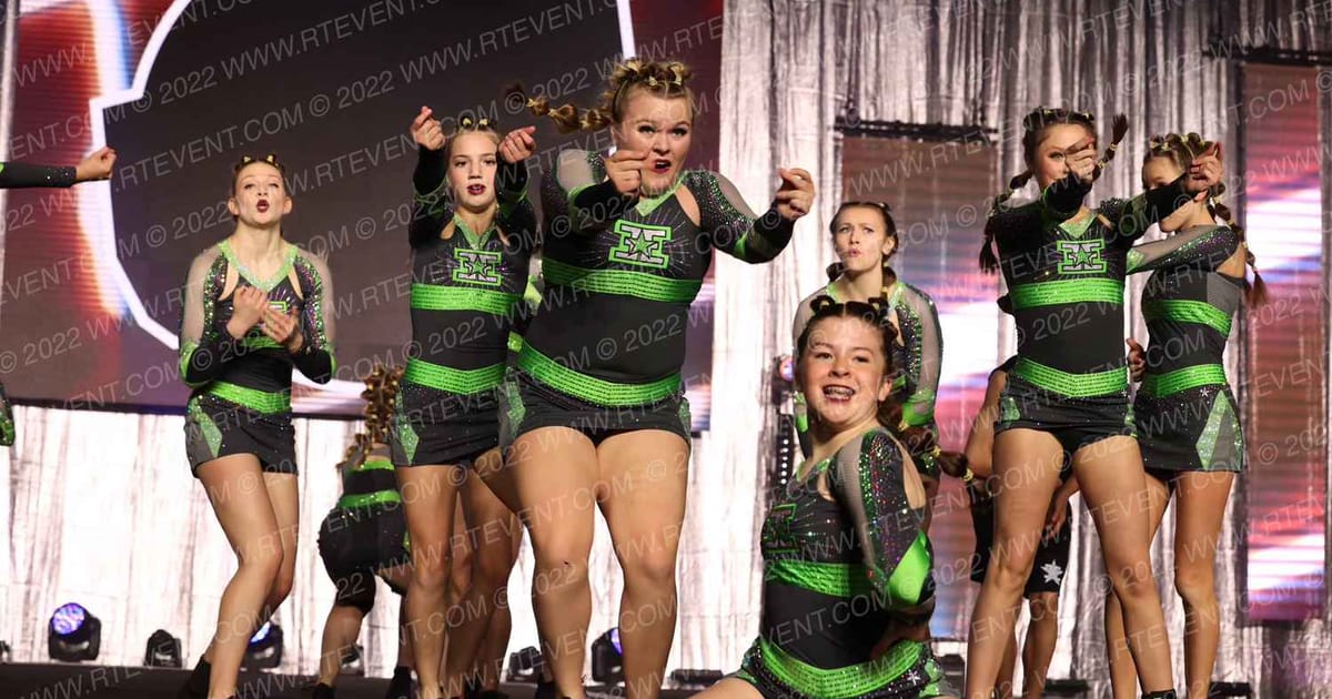 Element Elite Tumbling & Cheer CHROMIUM COED · WSF Louisville