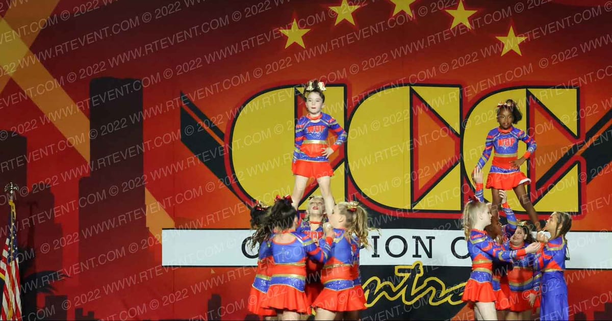 WGP ALL STARS THUNDER · Lights Camera Action Cheer and Dance Extravaganza