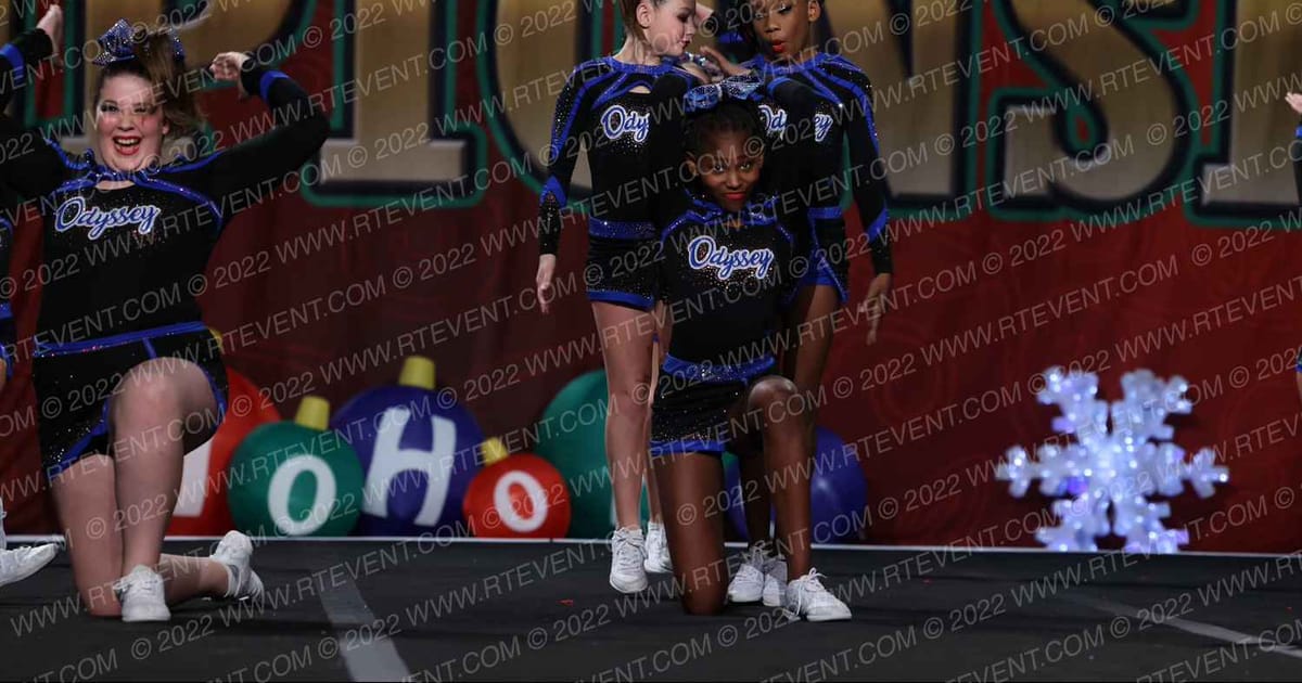 Odyssey Cheer Company Freeze · ACP Holiday Showdown