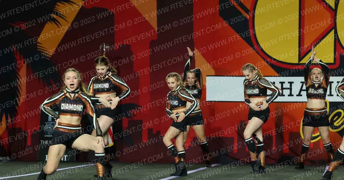 Diamond Athletics Anarchy · Lights Camera Action Cheer and Dance Extravaganza