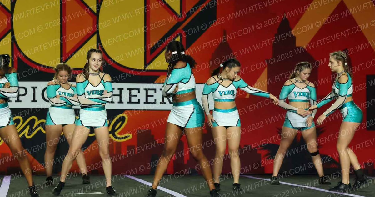 CheerVIBE Senior 3- Scarlet · Lights Camera Action Cheer and Dance Extravaganza