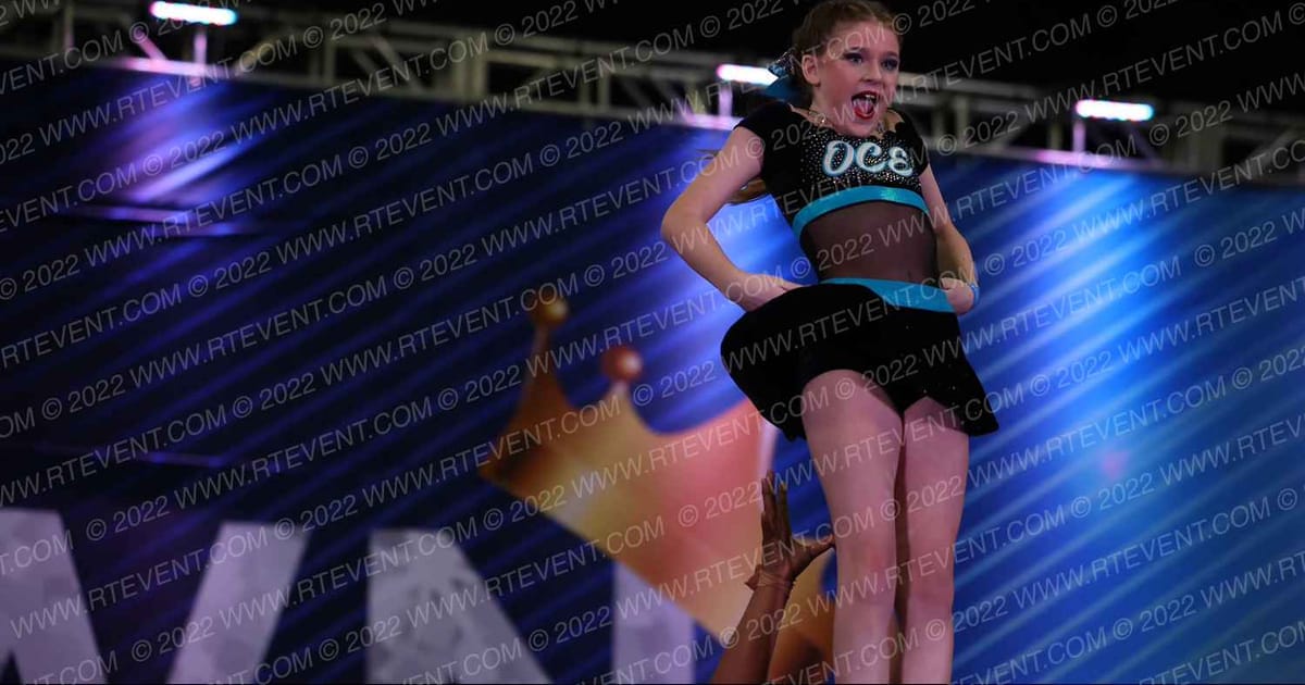OC Elite Cheer OC ELITE INFERNO · Cali Crown