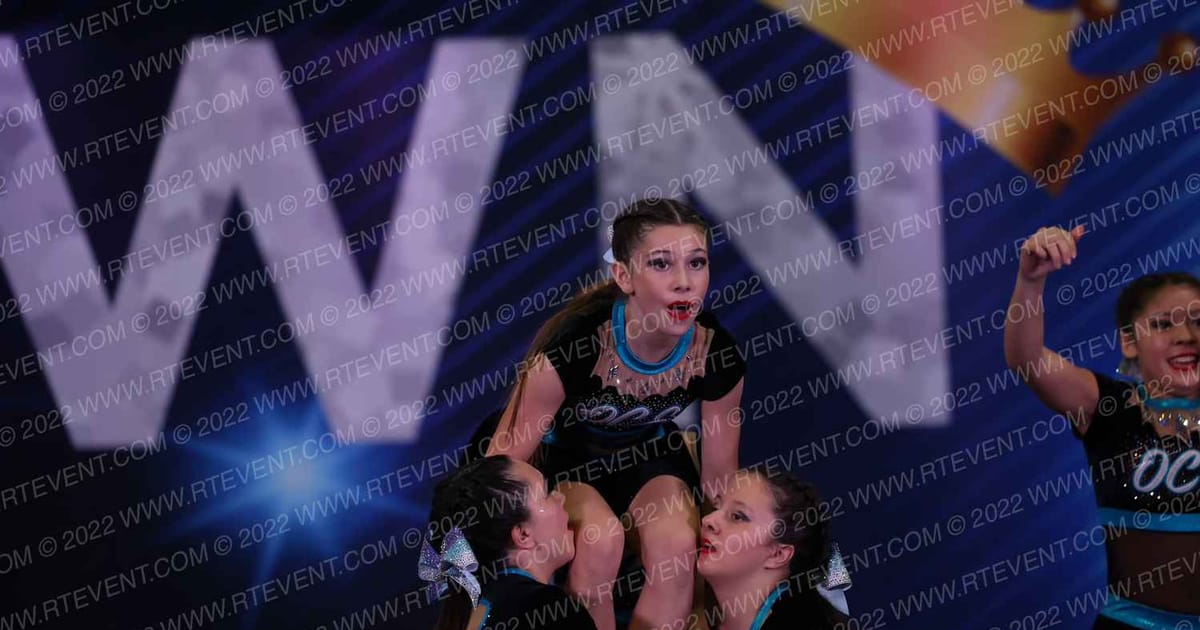 OC Elite Cheer OC ELITE WILDFIRE · Cali Crown