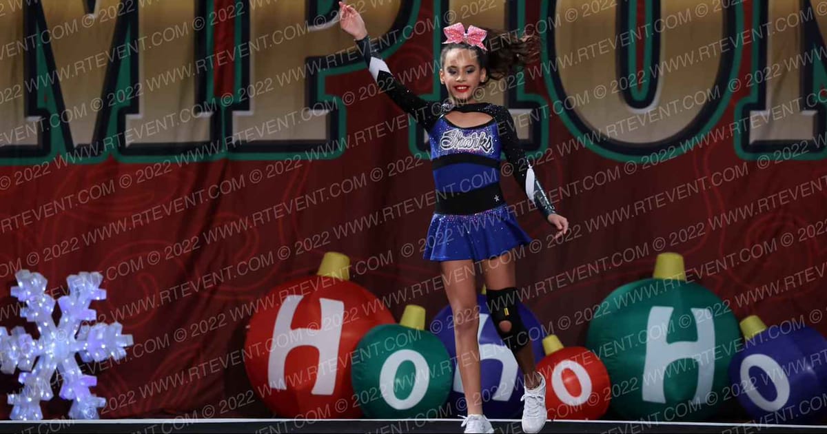 Biron Elite Cheer Sassy Sharks · ACP Holiday Showdown