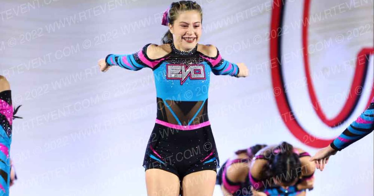 Evolution Cheer Teal Supremacy · CCD Grand Nationals CHEER