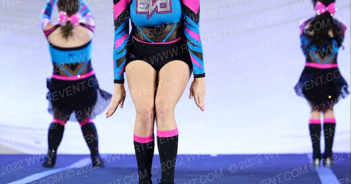 Evolution Cheer Teal Mania · CCD Grand Nationals CHEER