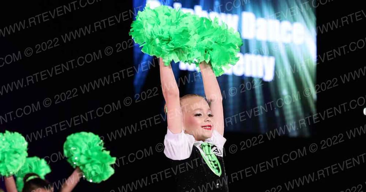 Rainbow Dance Academy TINY ELITE POM · THE GOOVE WSF