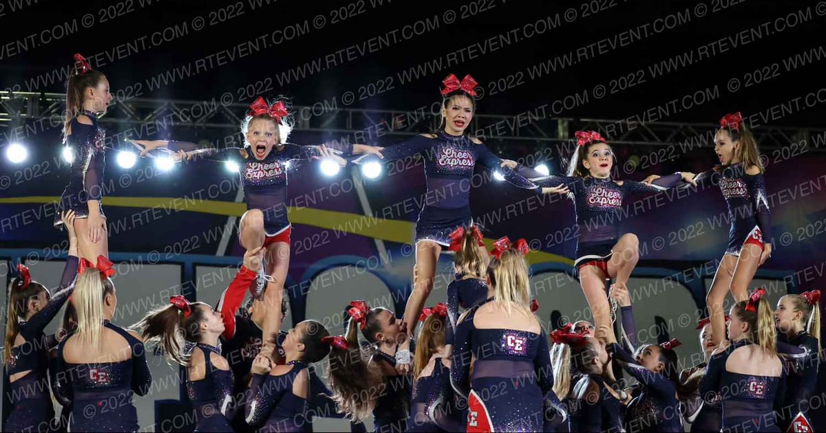 Cheer Express Allstars Red Reign · CHEERSPORT Tampa Classic DIDII