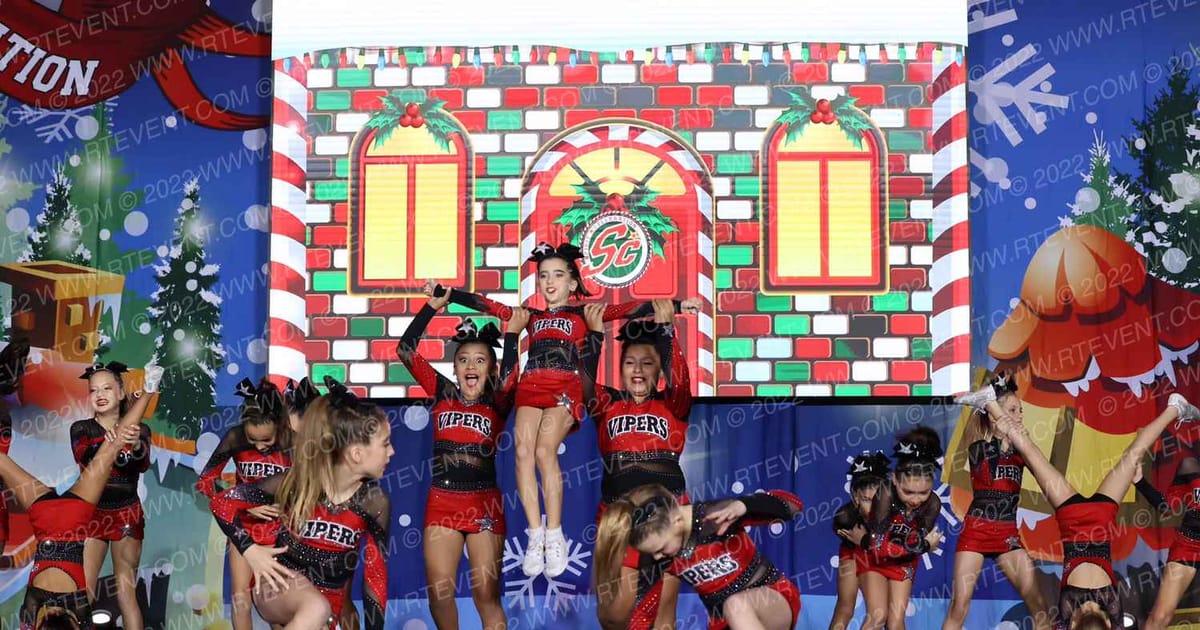 Stars Vipers San Antonio Python Princesses · Spirit Celebration Christmas Grand Nationals DIDII Use This One