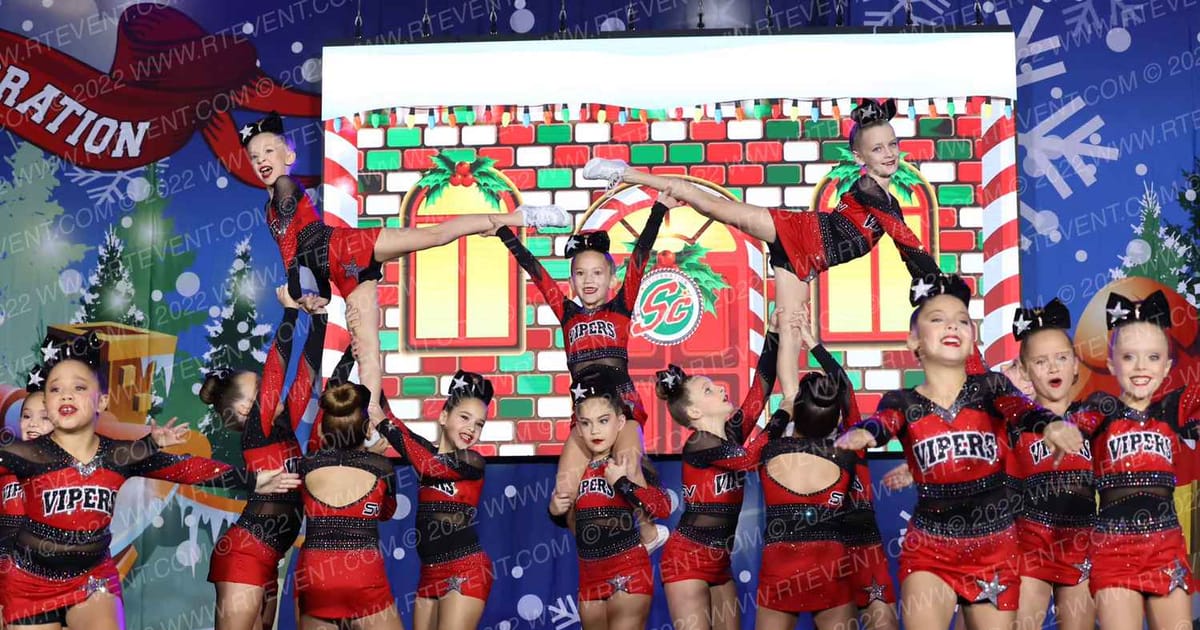 Stars Vipers San Antonio Mini Mambas · Spirit Celebration Christmas Grand Nationals DIDII Use This One