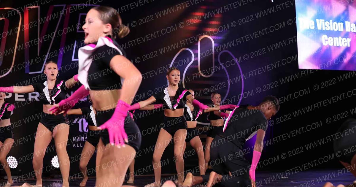 The Vision Dance Center Junior Large Jazz · THE GOOVE WSF