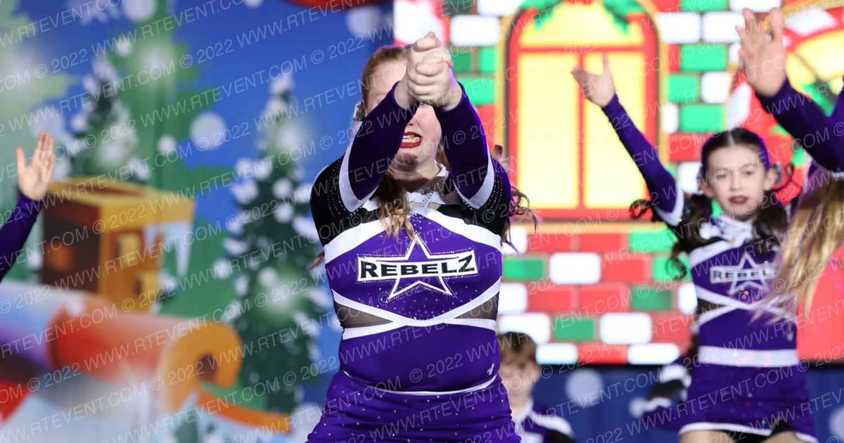 Rebelz Cheer Riot · Spirit Celebration Christmas Grand Nationals DIDII Use This One
