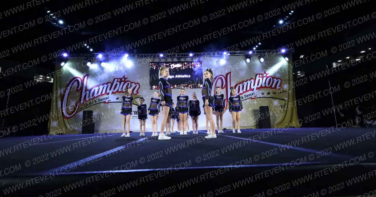Reign Athletics Hail · CCD Grand Nationals CHEER