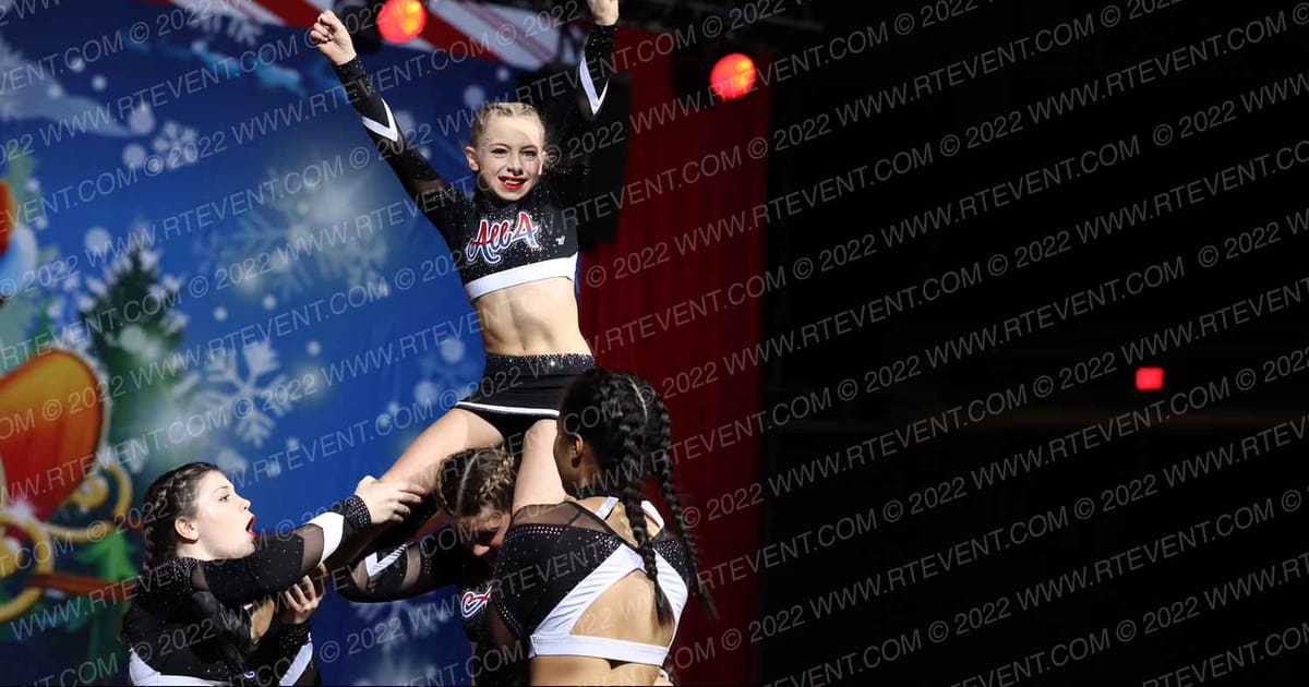 All 4 Cheer Shell Shock · Spirit Celebration Christmas Grand Nationals DIDII Use This One