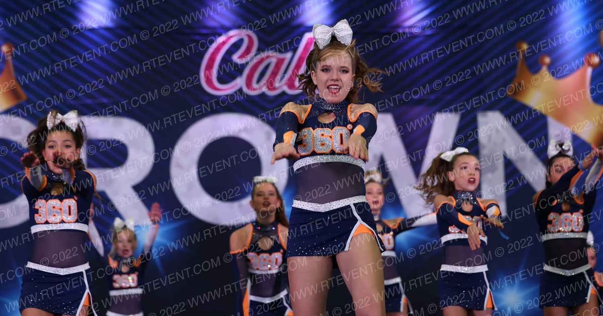 South Bay Cheer 360 High Tide · Cali Crown