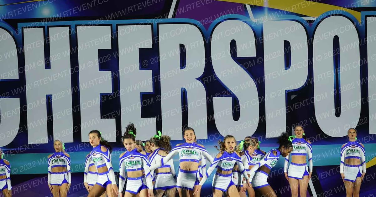 The Stingray All Stars Lime · CHEERSPORT Cartersville Classic