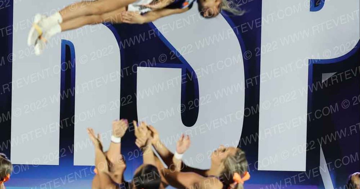 The Stingray All Stars Orange · CHEERSPORT Cartersville Classic