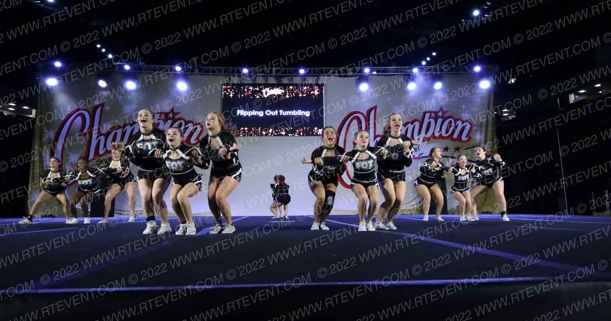 Flipping Out Tumbling Queens · CCD Grand Nationals CHEER