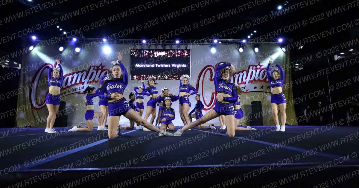 Maryland Twisters Virginia Fourcast · CCD Grand Nationals CHEER