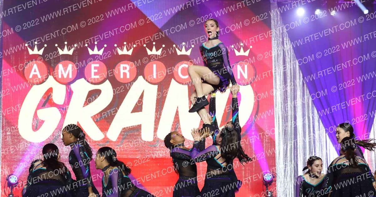 Vegas Cheer Company Neon · The American Grand Nationals Las Vegas