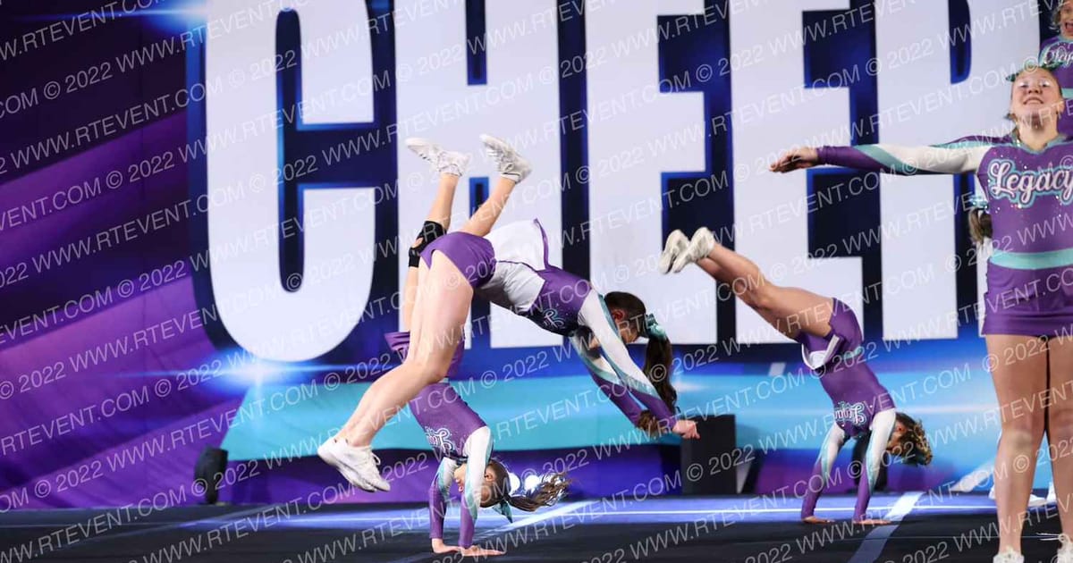 PA Legacy Cheerleading Golden Girls · Cheersport Oaks Classic