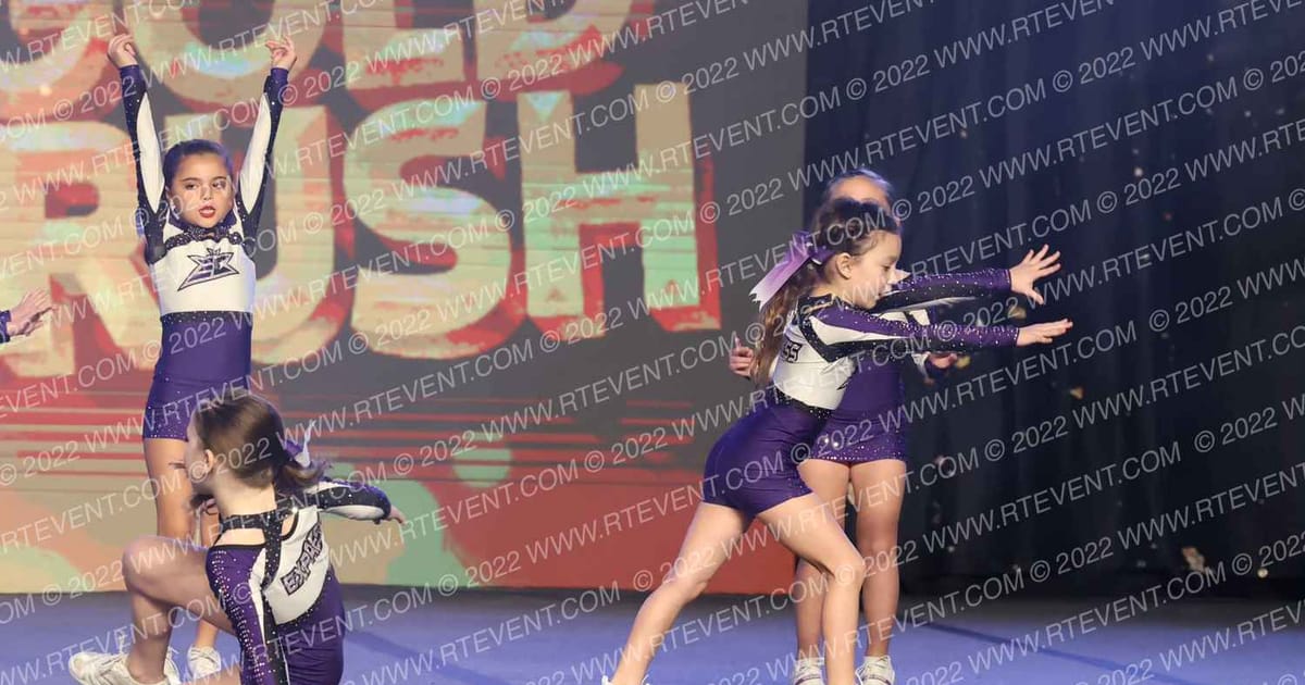 Ultra Violet Express Cheer · Gold Rush Ft Worth