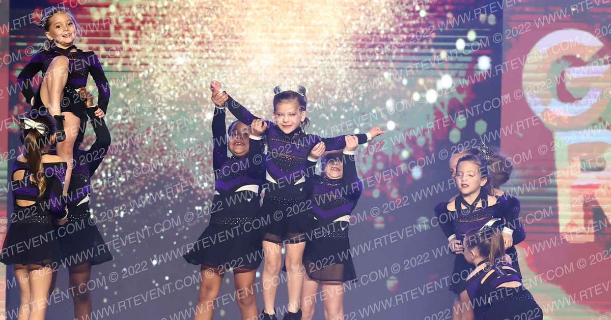 Rascals American Cheer Elite · Gold Rush Ft Worth