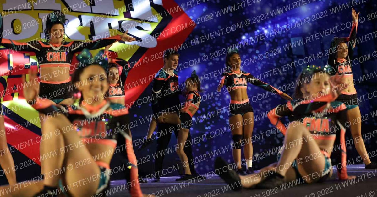Cheer Magic All Stars HatTrick · Spirit Sports Worchester Nationals FIXED