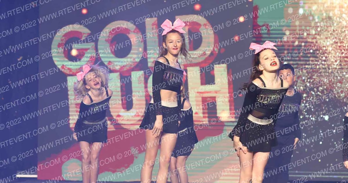 Fury Titanium Cheer and Tumble · Gold Rush Ft Worth