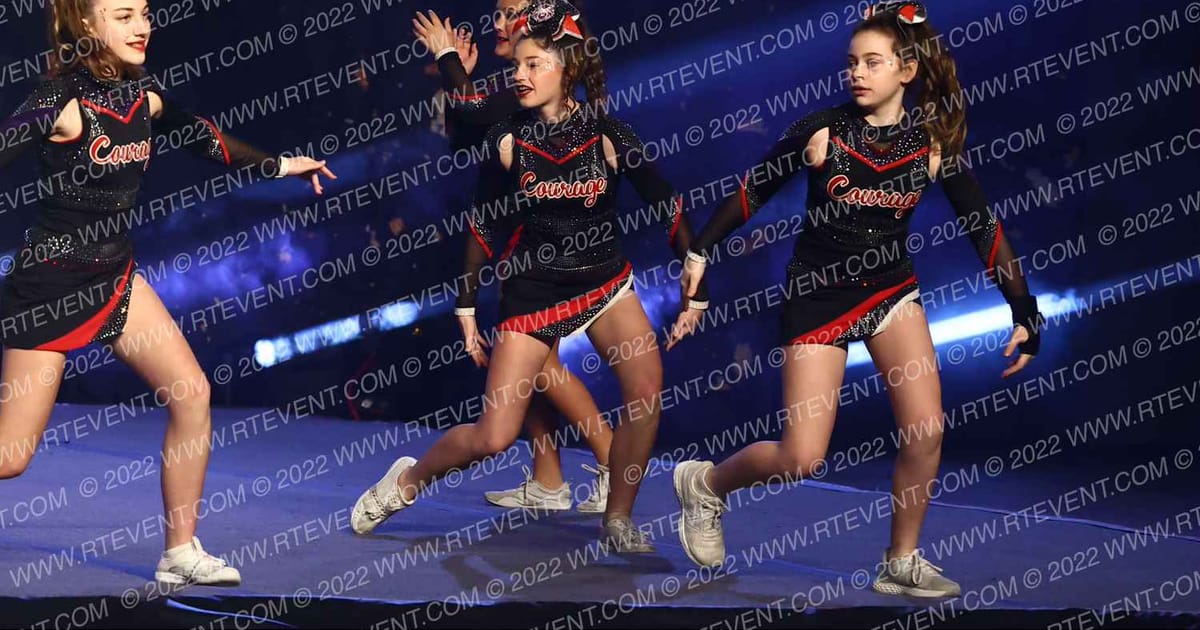Rockstars Courage Cheer & Dance United · Gold Rush Ft Worth