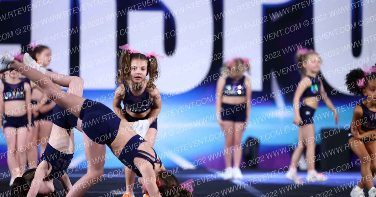 Upper Merion All Stars Clementines · Cheersport Oaks Classic