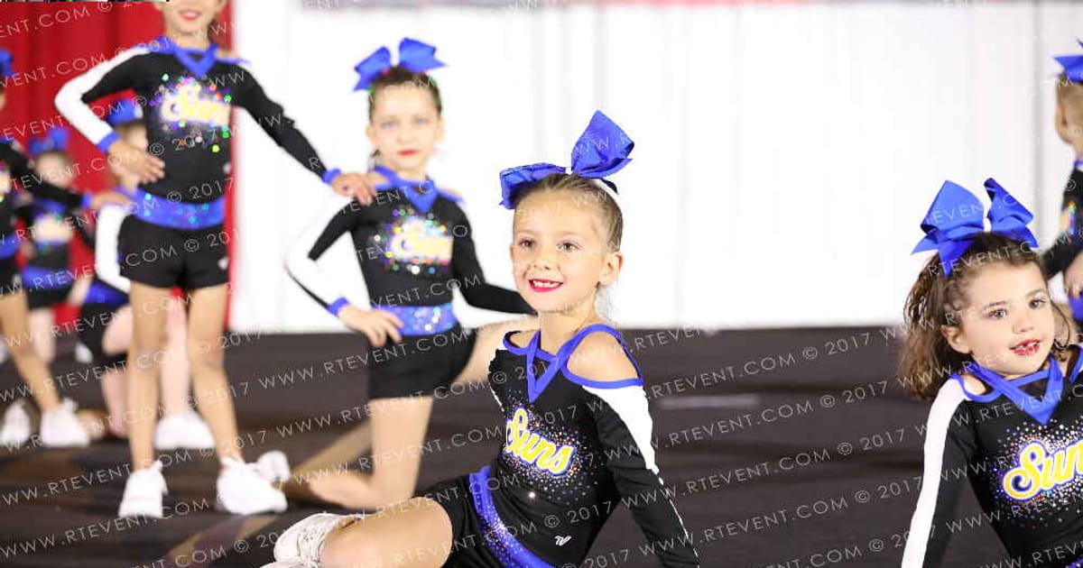 Cheer Central Suns Tiny Peach · Aurora Grand Nationals