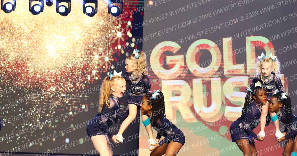 Angels Cheer Force Arkansas · Gold Rush Ft Worth