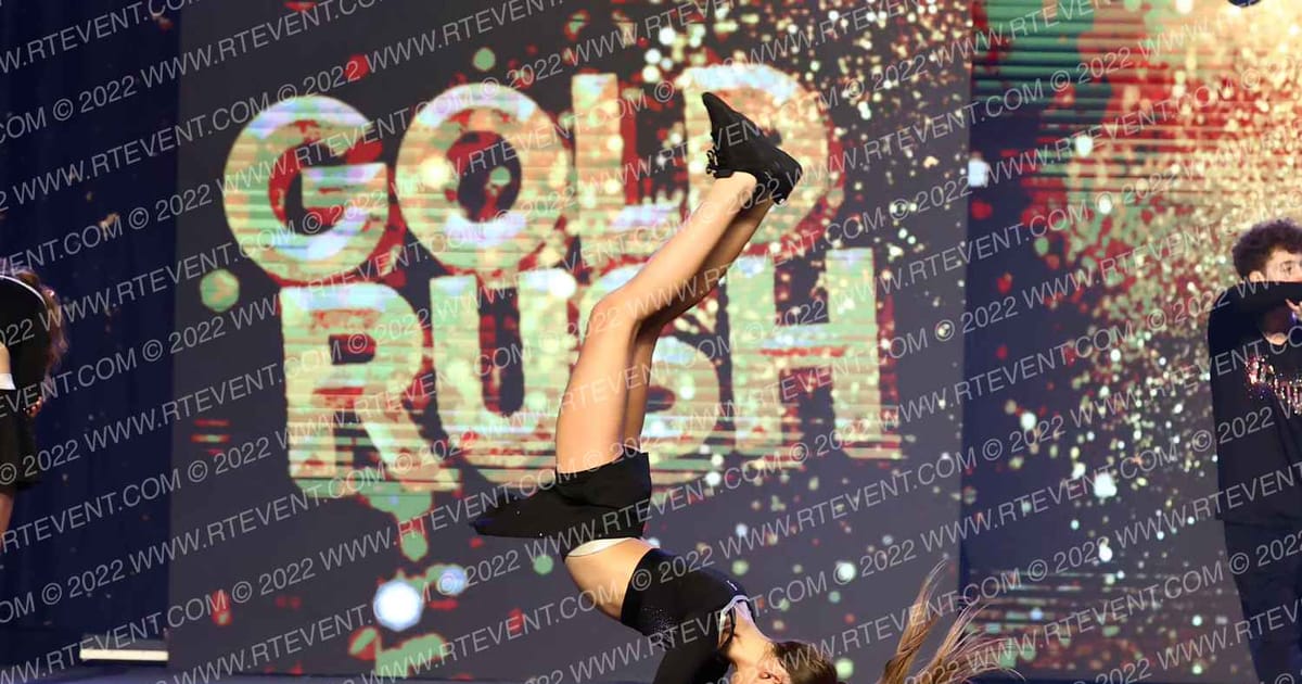 Vengeance Titanium Cheer and Tumble · Gold Rush Ft Worth
