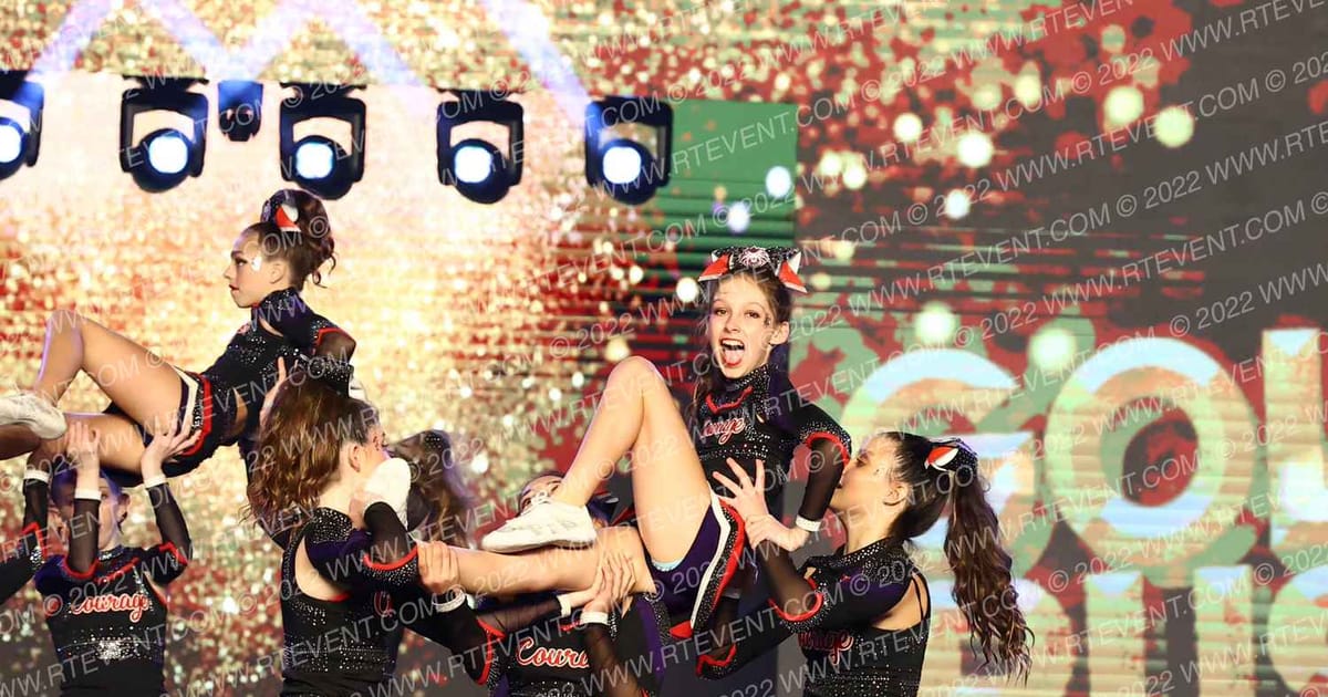 Divas Courage Cheer & Dance United · Gold Rush Ft Worth