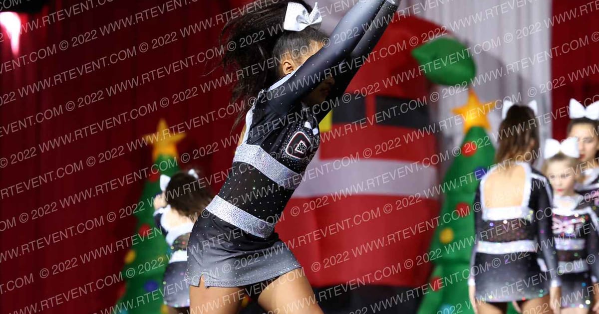 Cheer Town USA White Ignite · NCA Holiday Classic