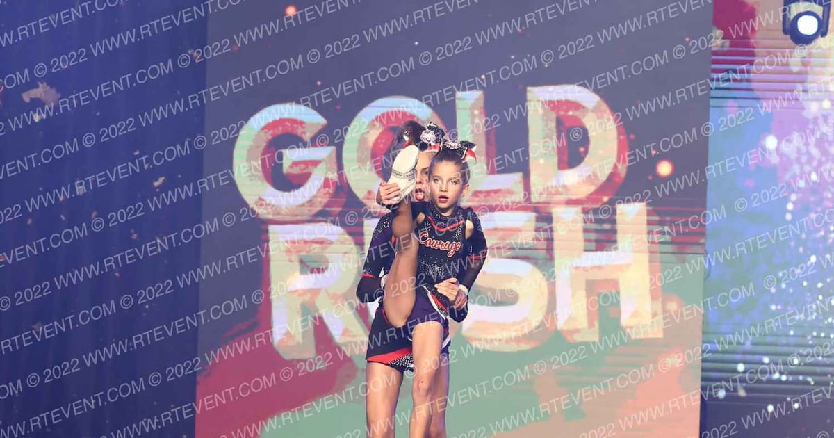Glam Courage Cheer & Dance United · Gold Rush Ft Worth