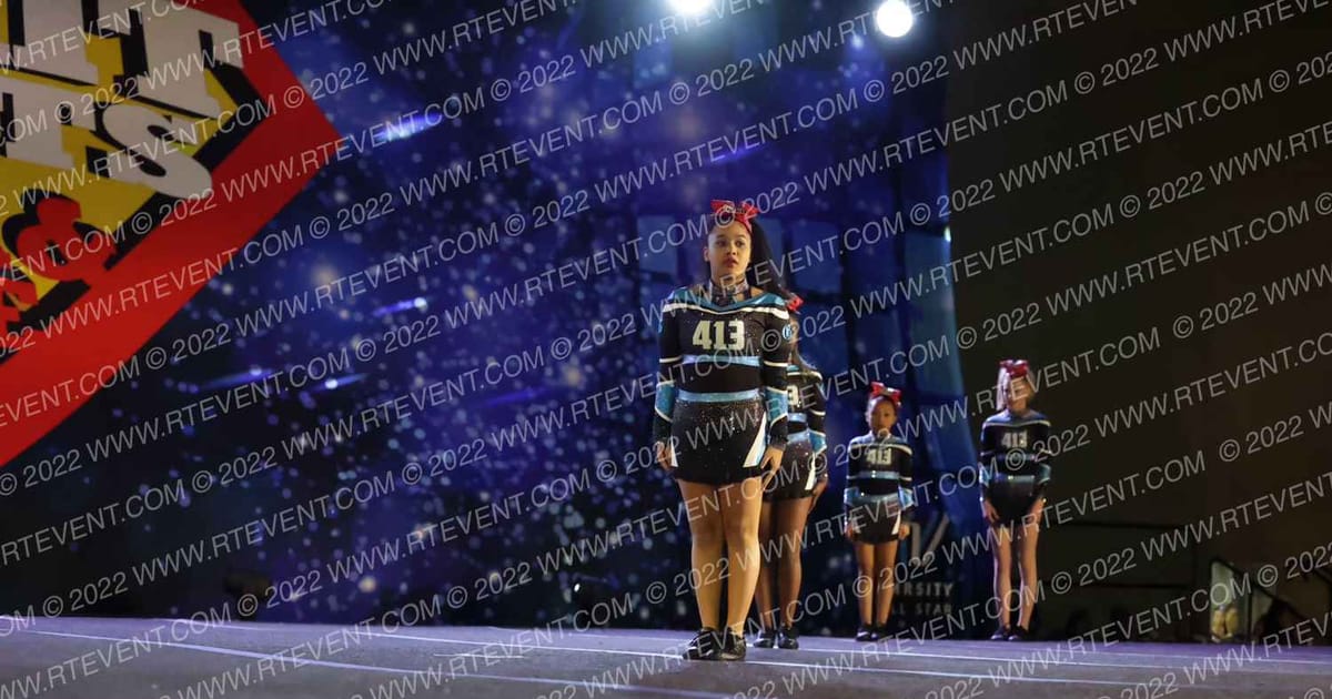 413 CHEER CODE RED · Spirit Sports Worchester Nationals FIXED