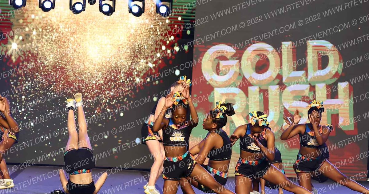 Ice Thunder onyx cheer force · Gold Rush Ft Worth