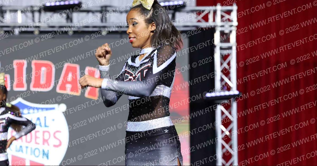 Cheer Town USA Black Blaze · NCA Holiday Classic