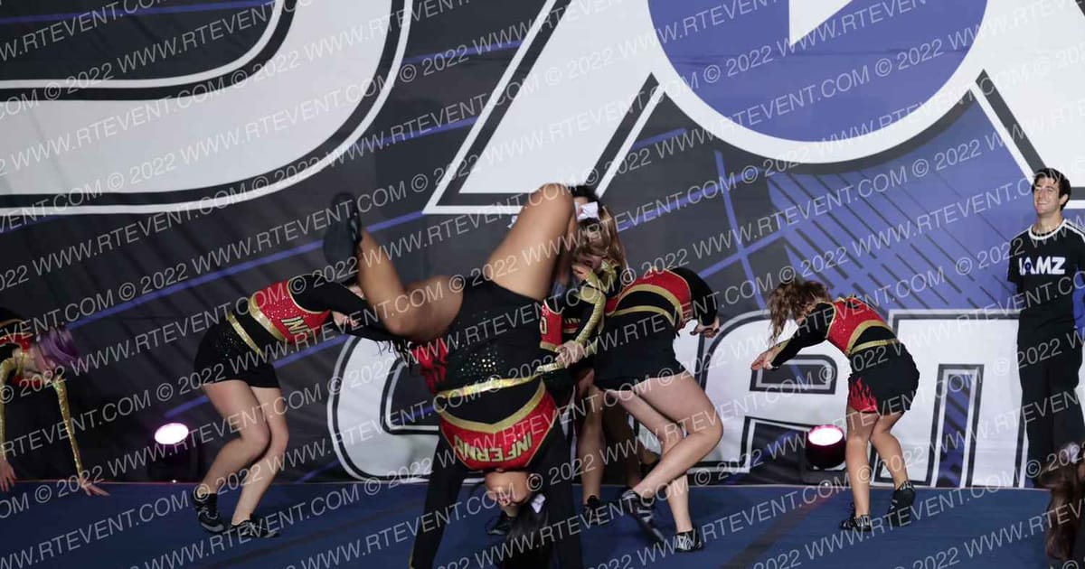 OAKDALE INFERNO CHEER BLACK ICE · Showdown At The Bay