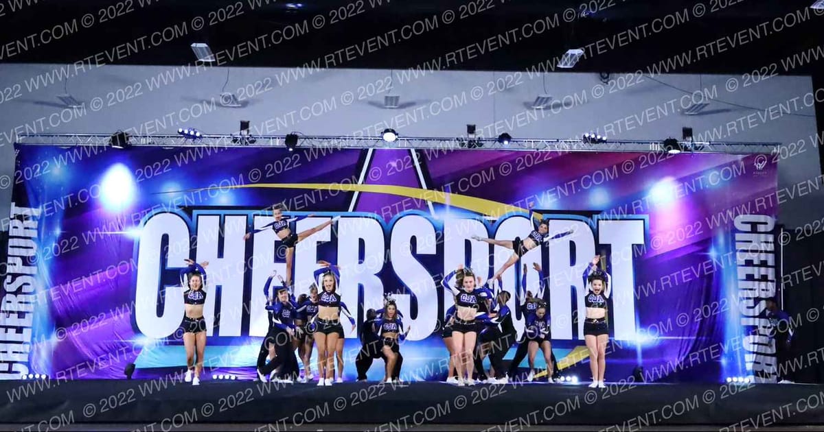 Central Jersey All Stars OPEN FIRE · Cheersport Oaks Classic