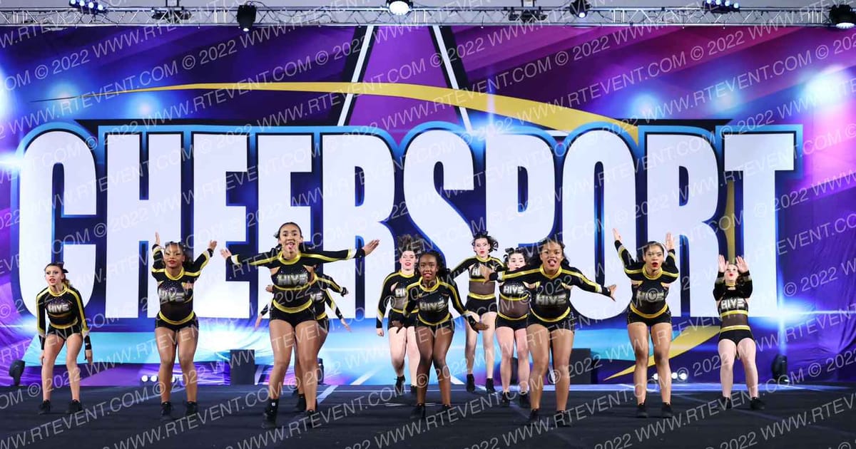The Cheer Hive Miss Sting · Cheersport Oaks Classic