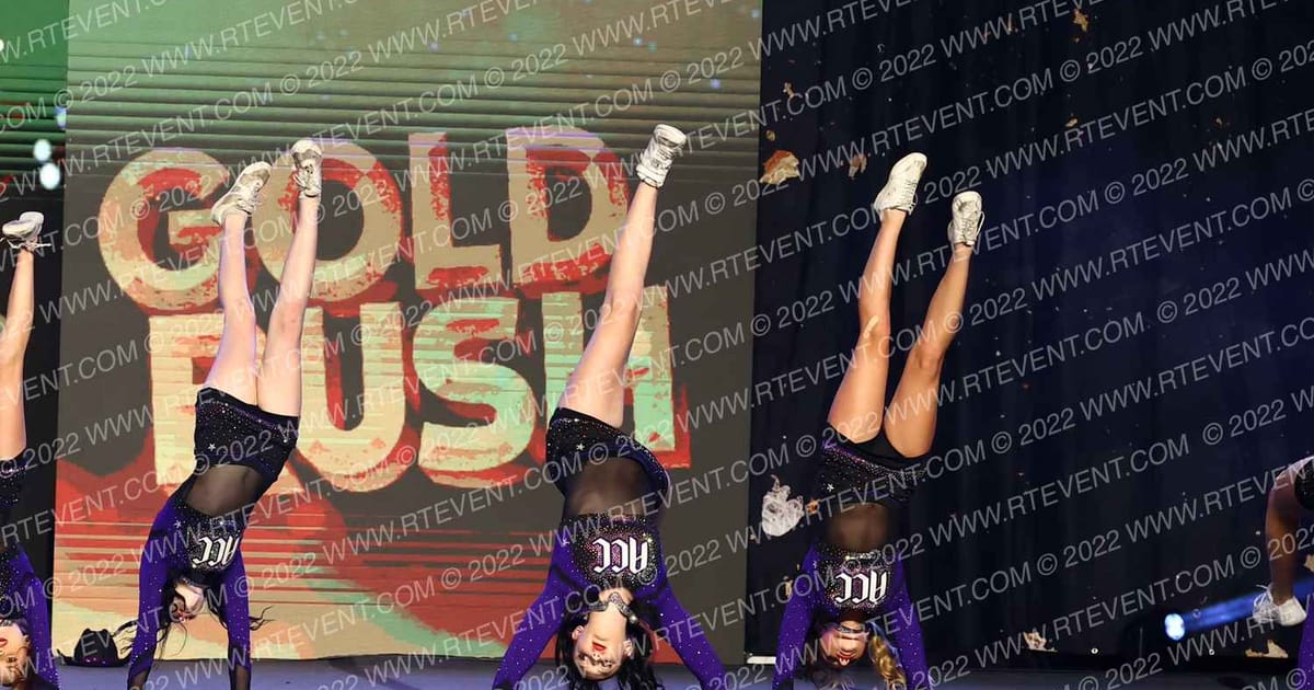 Lady Legendz Advanced Cheer Crew (AC Allstarz) · Gold Rush Ft Worth