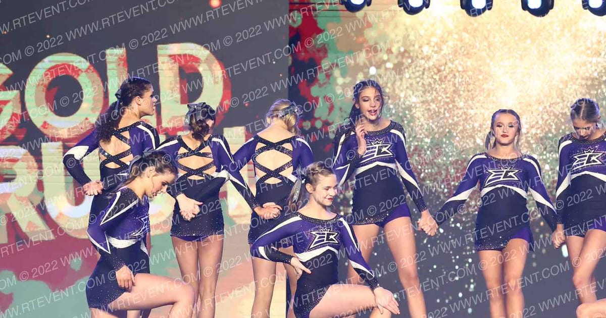 Exclusive Express Cheer · Gold Rush Ft Worth
